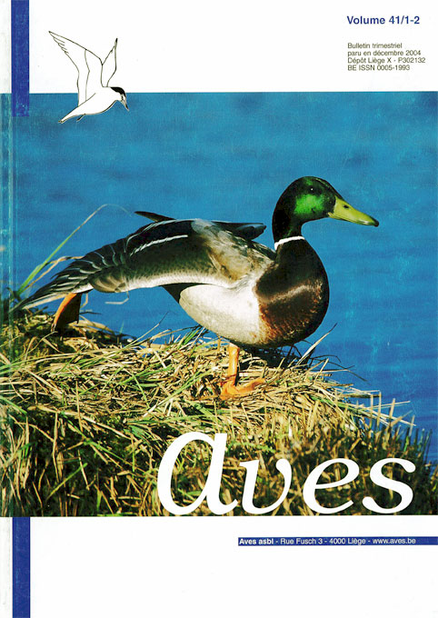 Revue Aves N°41/1-2