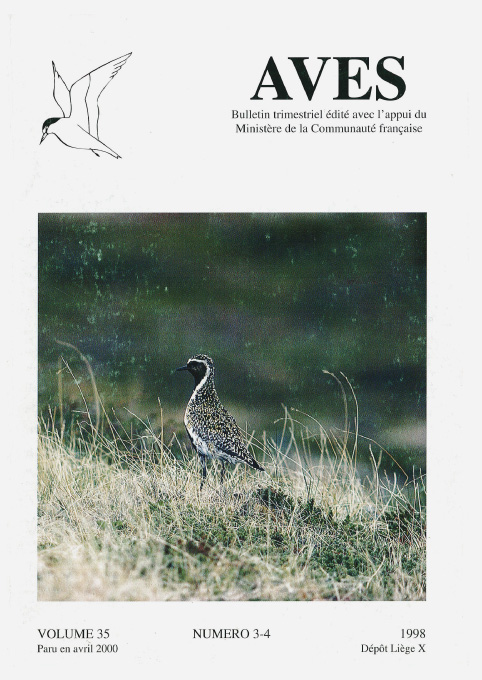 Revue Aves N°35/3-4