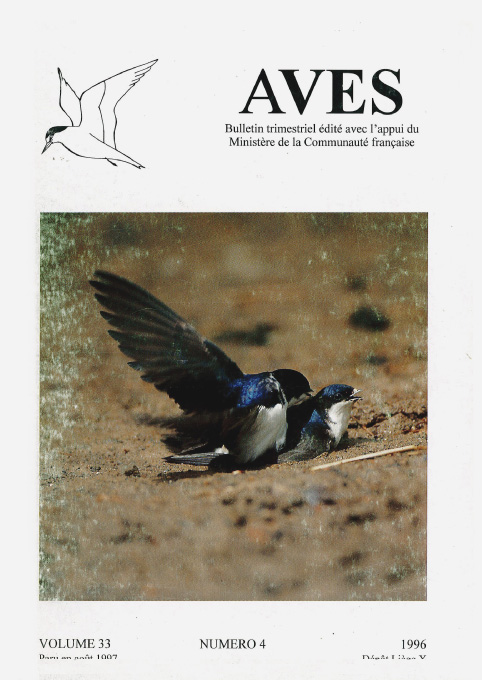 Revue Aves N°33/4