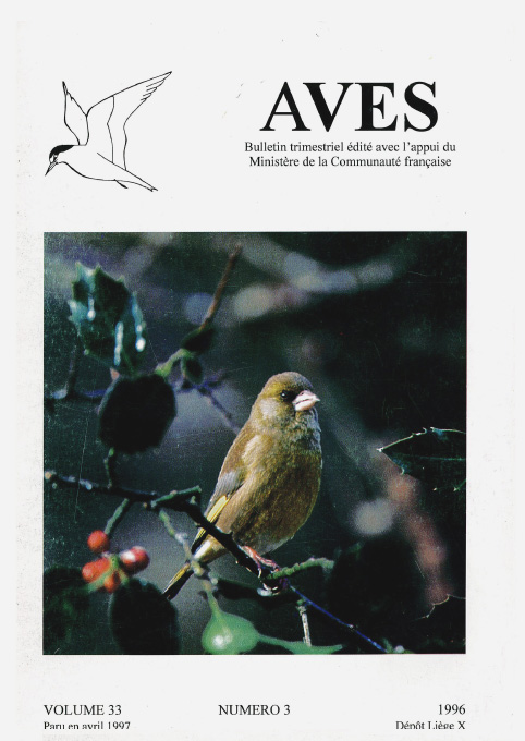 Revue Aves N°33/3