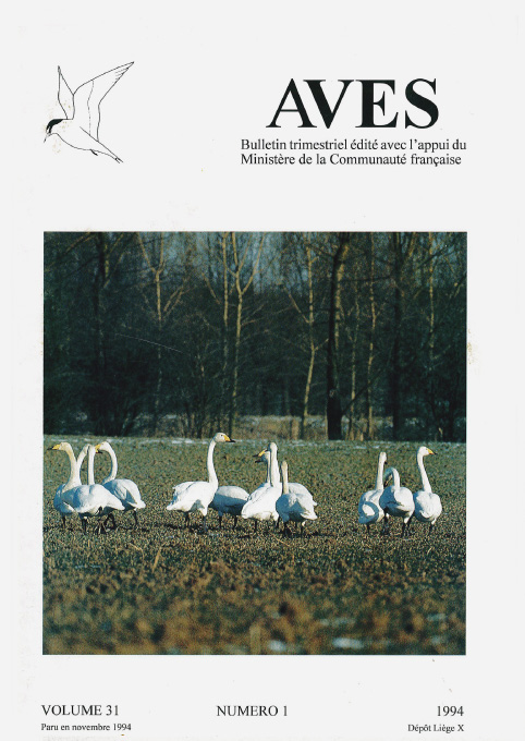 Revue Aves N°31/1