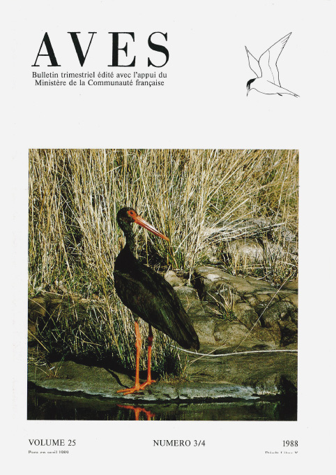 Revue Aves N°25/3-4
