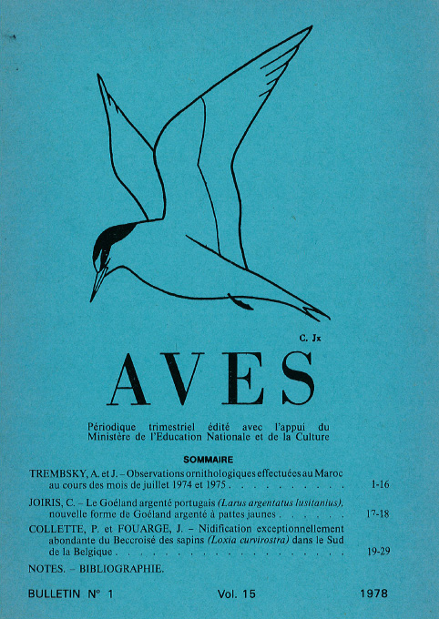 Revue Aves N°15/1