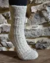 Paire de chaussettes Laine Fleurie