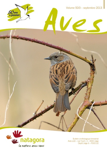[PUBLI_AVES_2013_50/3] Revue Aves N°50/3