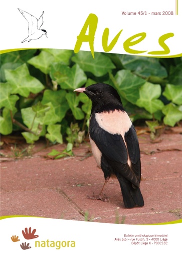 [PUBLI_AVES_2008_45/1] Revue Aves N°45/1