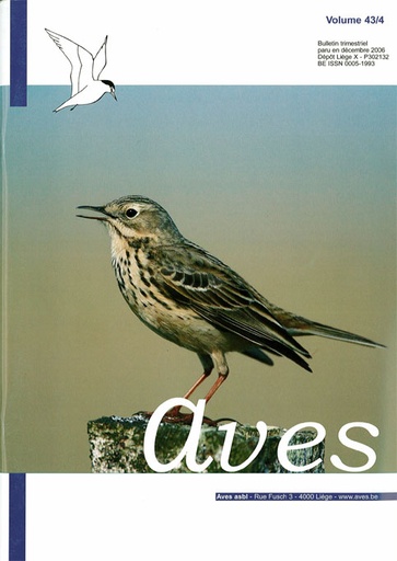 [PUBLI_AVES_2006_43/4] Revue Aves N°43/4