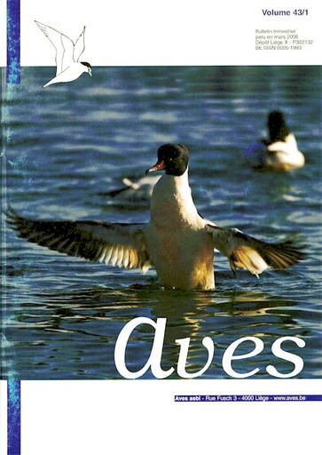 [PUBLI_AVES_2006_43/1] Revue Aves N°43/1