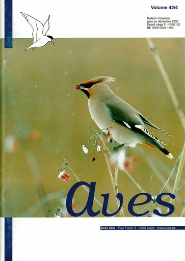 [PUBLI_AVES_2005_42/4] Revue Aves N°42/4