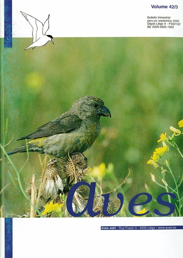 [PUBLI_AVES_2005_42/3] Revue Aves N°42/3