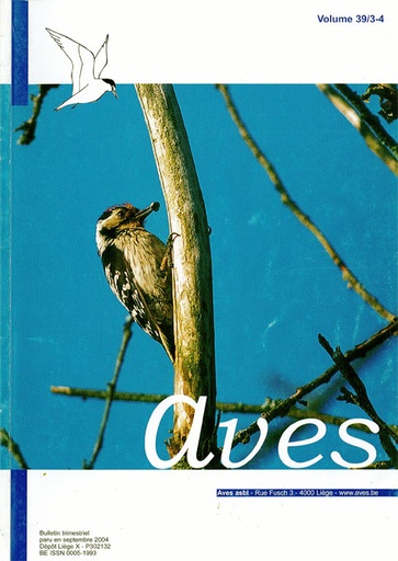[PUBLI_AVES_2002_39/3-4] Revue Aves N°39/3-4