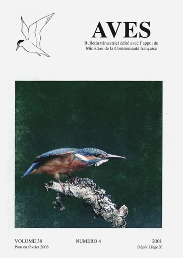 [PUBLI_AVES_2001_38/4] Revue Aves N°38/4