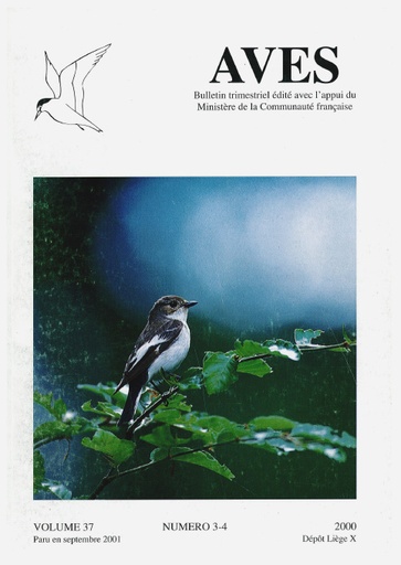 [PUBLI_AVES_2000_37/3-4] Revue Aves N°37/3-4