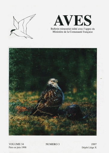 [PUBLI_AVES_1997_34/3] Revue Aves N°34/3