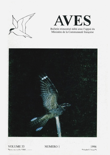 [PUBLI_AVES_1996_33/1] Revue Aves N°33/1