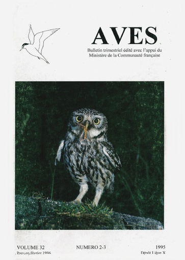 [PUBLI_AVES_1995_32/2-3] Revue Aves N°32/2-3