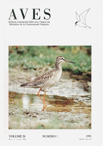 [PUBLI_AVES_1991_28/1] Revue Aves N°28/1