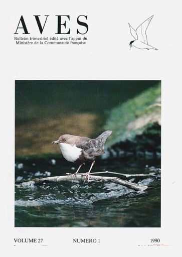 [PUBLI_AVES_1990_27/1] Revue Aves N°27/1