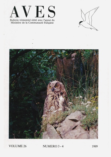 [PUBLI_AVES_1989_26/3-4] Revue Aves N°26/3-4