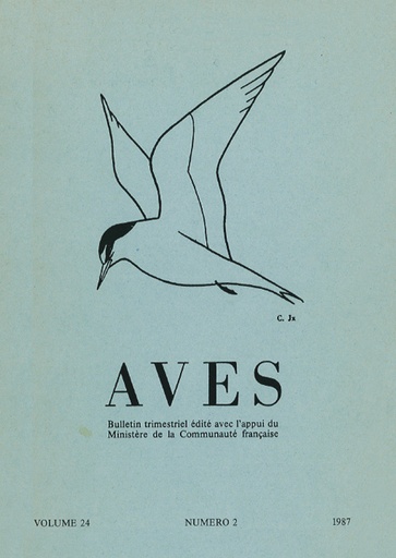 [PUBLI_AVES_1987_24/2] Revue Aves N°24/2