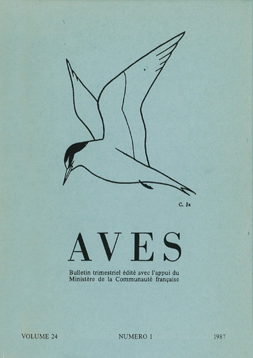 [PUBLI_AVES_1987_24/1] Revue Aves N°24/1