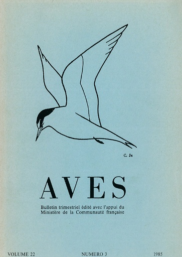 [PUBLI_AVES_1985_22/3] Revue Aves N°22/3