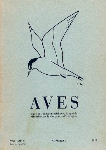 [PUBLI_AVES_1985_22/1] Revue Aves N°22/1
