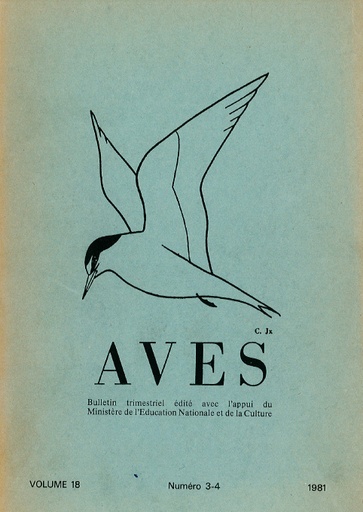[PUBLI_AVES_1981_18/3-4] Revue Aves N°18/3-4
