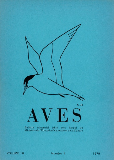 [PUBLI_AVES_1979_16/1] Revue Aves N°16/1