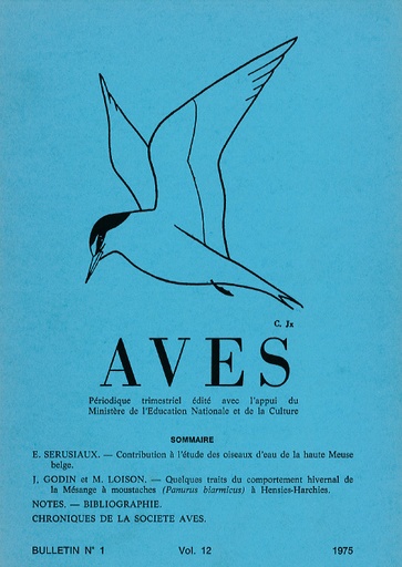 [PUBLI_AVES_1975_12/1] Revue Aves N°12/1