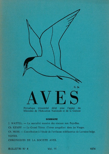 [PUBLI_AVES_1974_11/4] Revue Aves N°11/4