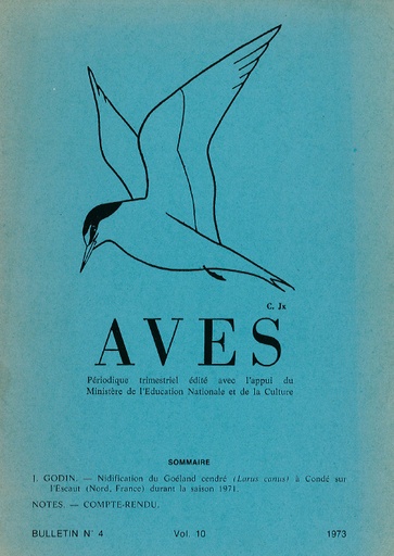[PUBLI_AVES_1973_10/4] Revue Aves N°10/4