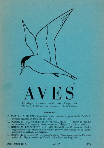 [PUBLI_AVES_1973_10/3] Revue Aves N°10/3