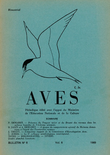 [PUBLI_AVES_1969_6/6] Revue Aves N°6/6